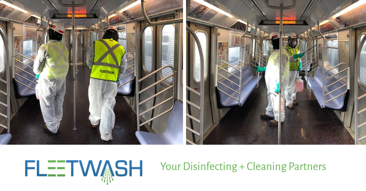 Disinfecting Fleets and Facilities with Lasting Protection